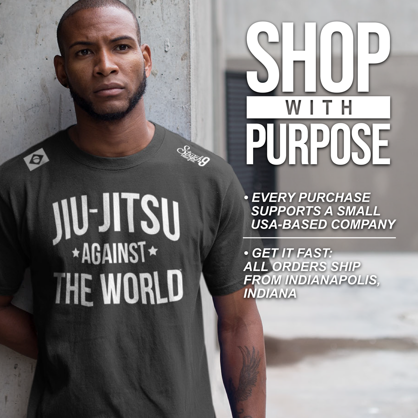 JIU-JITSU AGAINST THE WORLD • T-Shirt