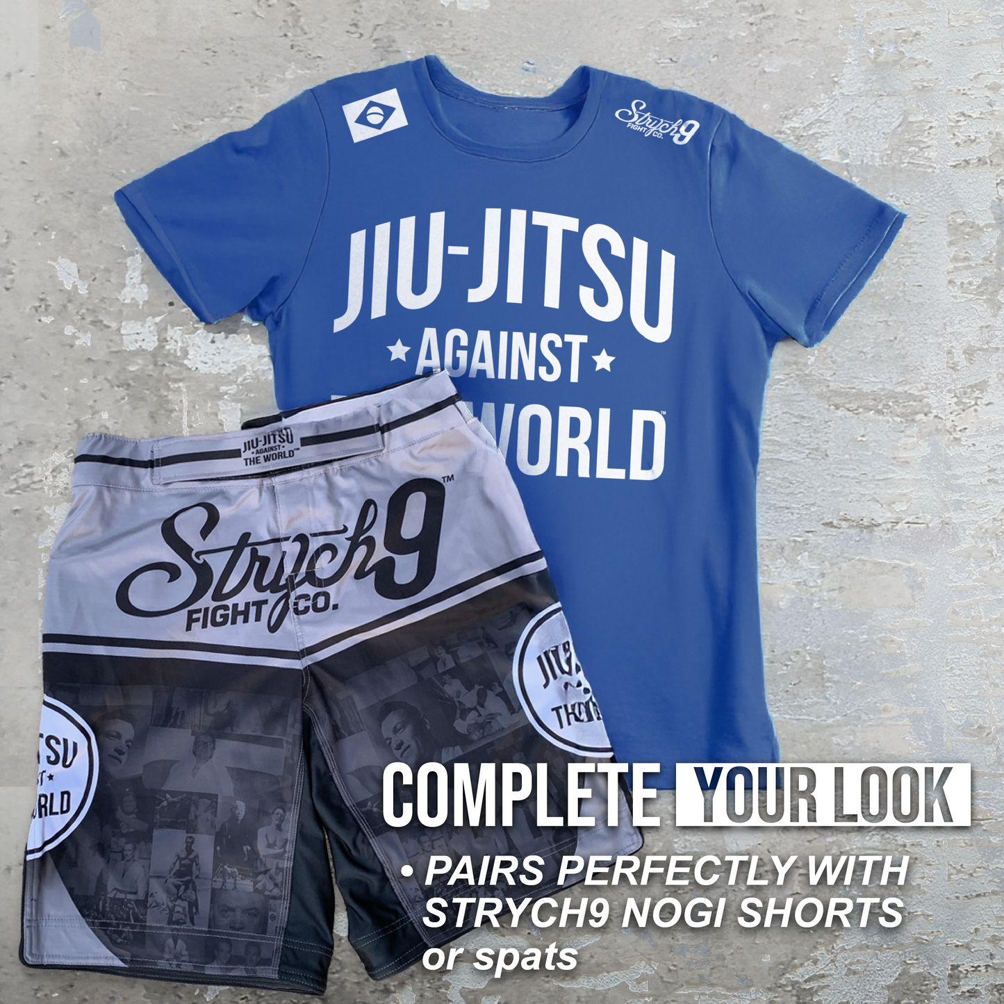 JIU-JITSU AGAINST THE WORLD • BLUE • T-Shirt