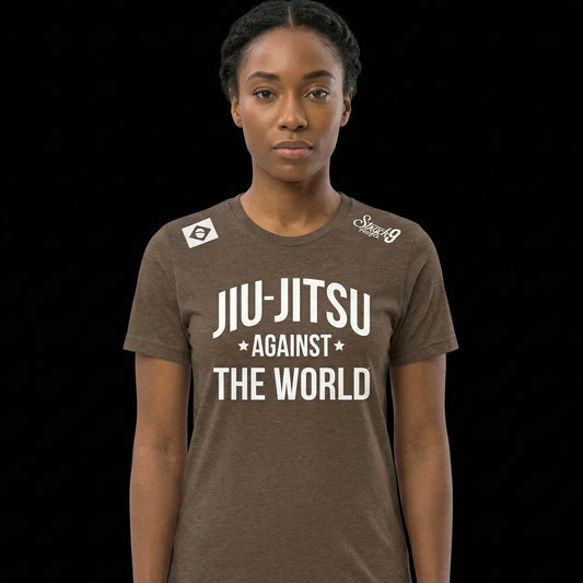 JIU-JITSU AGAINST THE WORLD • BROWN • T-Shirt