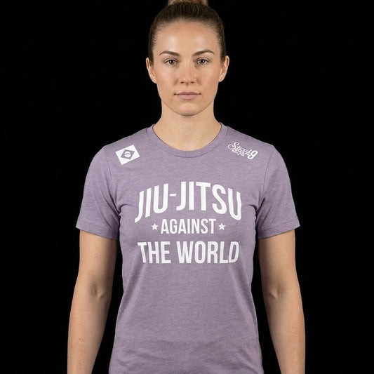 JIU-JITSU AGAINST THE WORLD • PURPLE • T-Shirt