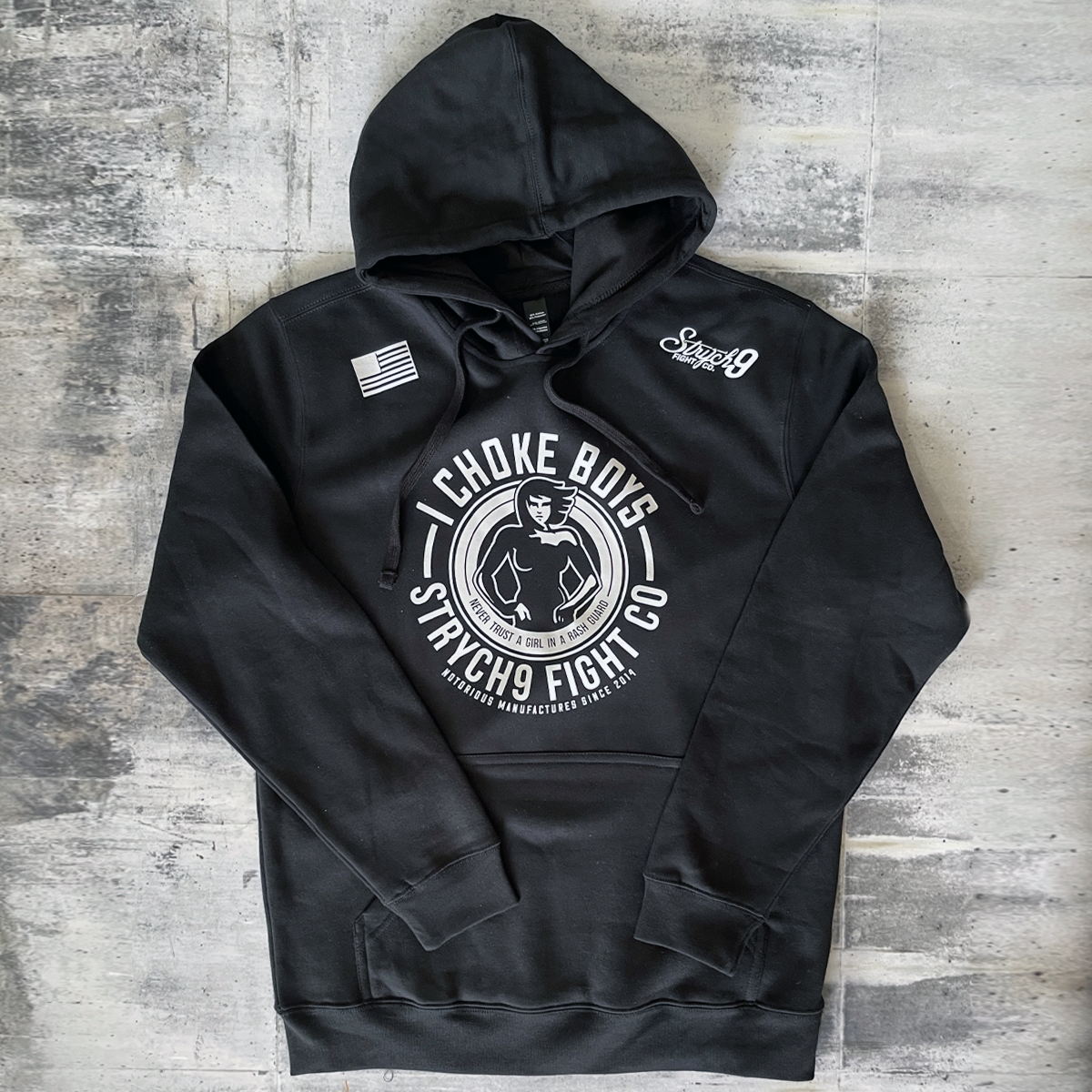 Boys white hooded 2024 sweatshirt