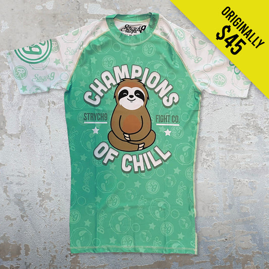 Champions Of Chill • Sloth Rash Guard