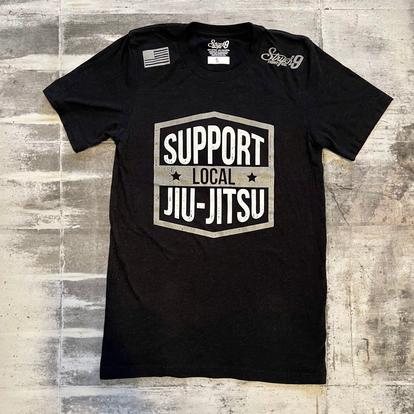Support Local Jiu-Jitsu Reflective T