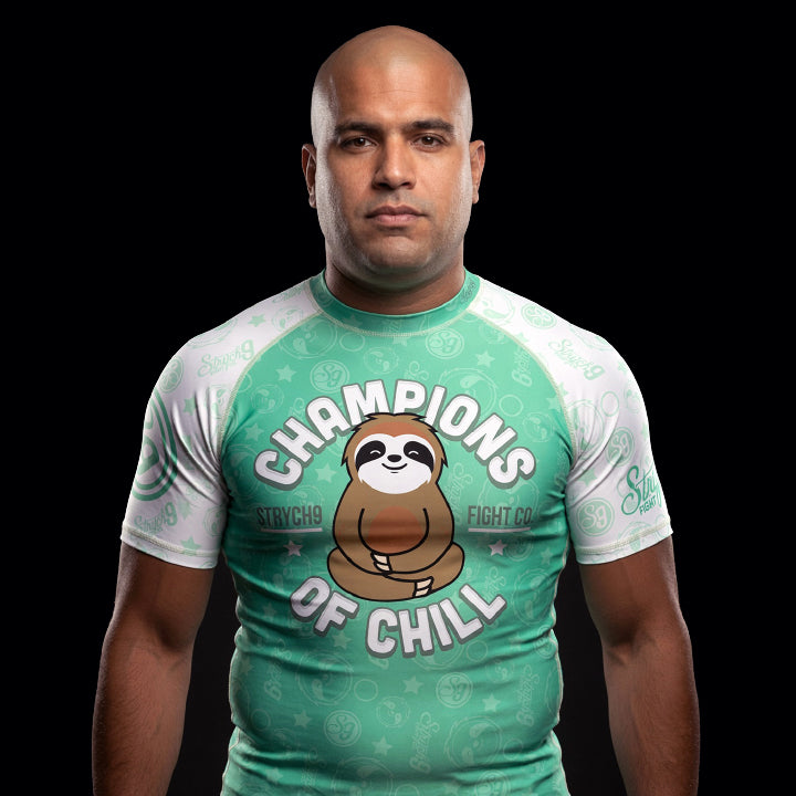Champions Of Chill • Sloth Rash Guard