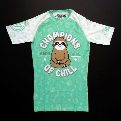 Champions Of Chill • Sloth Rash Guard