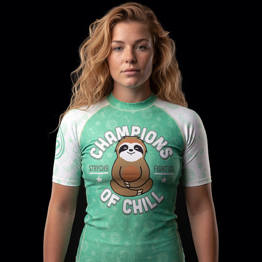 Champions Of Chill • Sloth Rash Guard