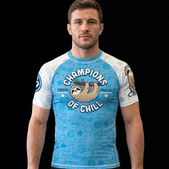 Champions of Chill 2 • Sloth Rash Guard