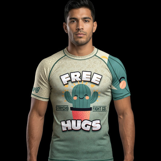Free Hugs Cactus • Rash Guard