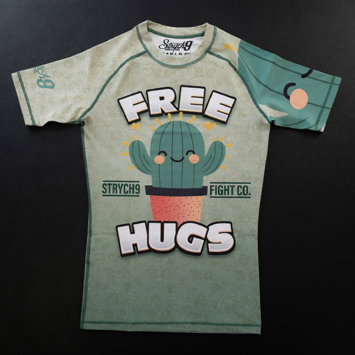 Free Hugs Cactus • Rash Guard