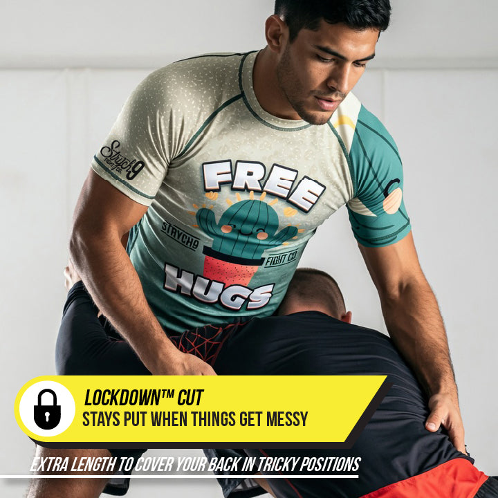 Free Hugs Cactus • Rash Guard