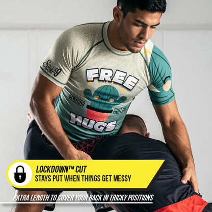 Free Hugs Cactus • Rash Guard