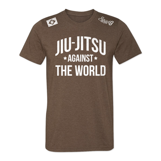 JIU-JITSU AGAINST THE WORLD • BROWN • T-Shirt