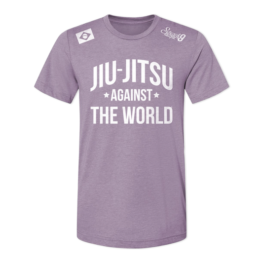 JIU-JITSU AGAINST THE WORLD • PURPLE • T-Shirt