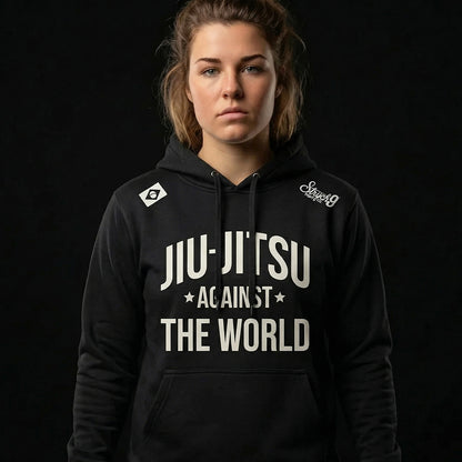 JIU JITSU AGAINST THE WORLD • Hooded Sweatshirt