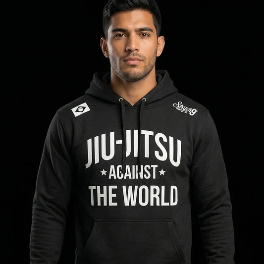 JIU JITSU AGAINST THE WORLD • Hooded Sweatshirt