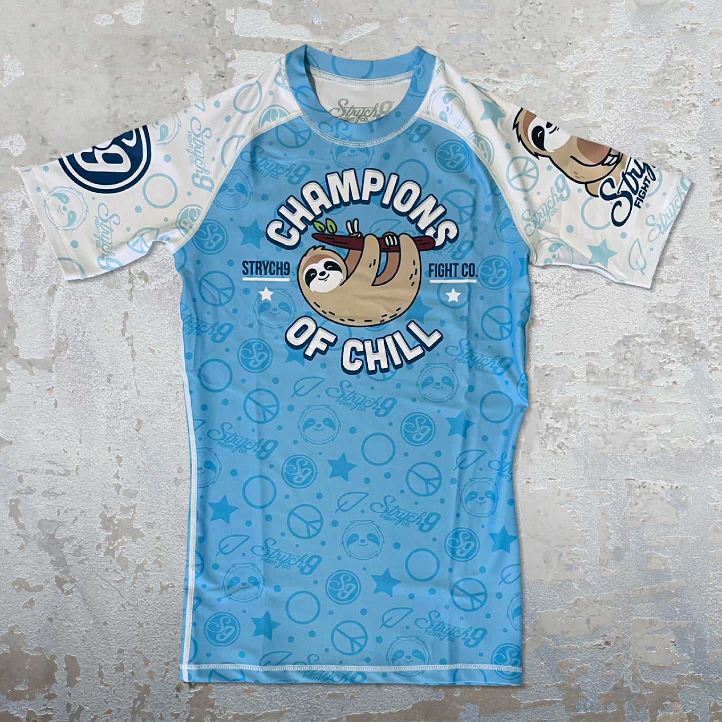 Champions of Chill 2 • Sloth Rash Guard