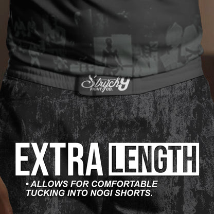 JIU JITSU AGAINST THE WORLD • Blue Belt Rash Guard