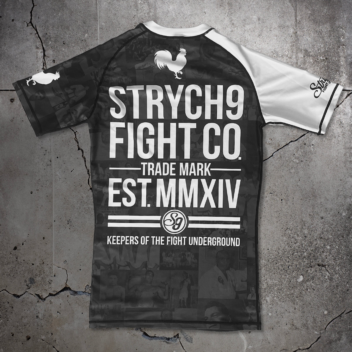 JIU JITSU AGAINST THE WORLD • White Belt Rash Guard
