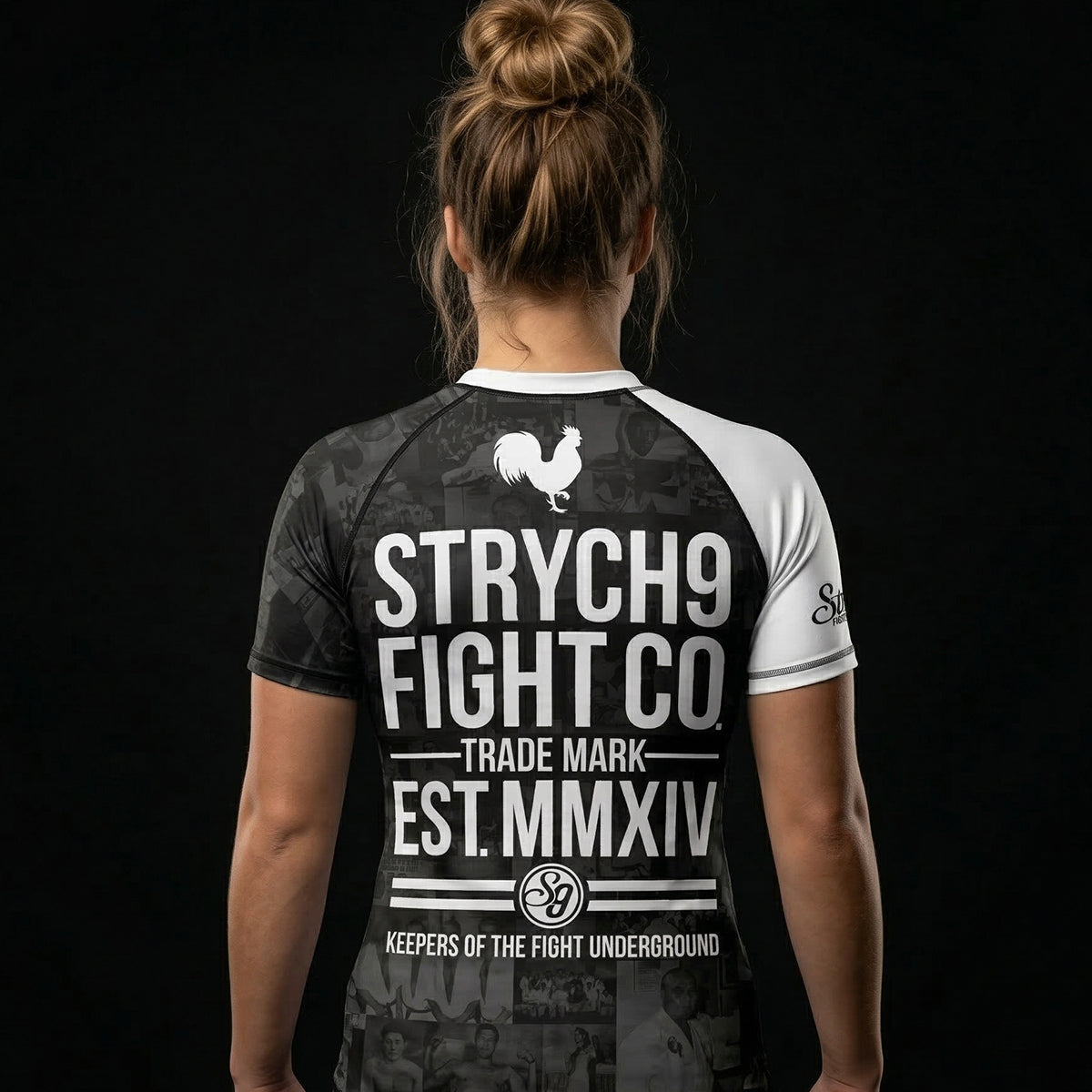 JIU JITSU AGAINST THE WORLD • White Belt Rash Guard