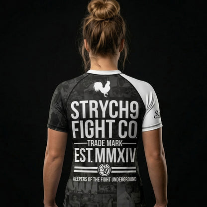 JIU JITSU AGAINST THE WORLD • White Belt Rash Guard
