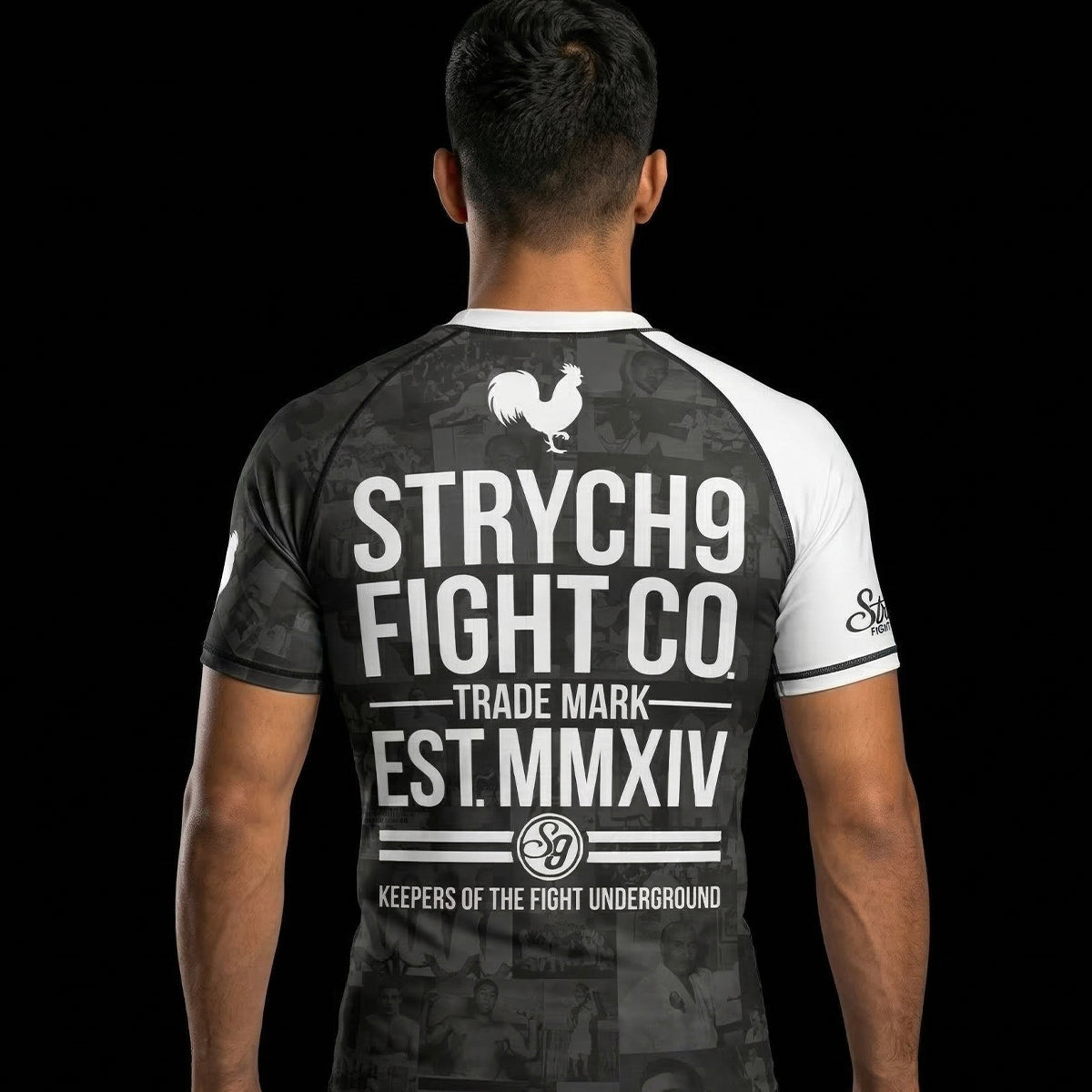JIU JITSU AGAINST THE WORLD • White Belt Rash Guard