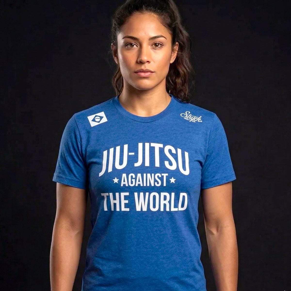 JIU-JITSU AGAINST THE WORLD • BLUE • T-Shirt
