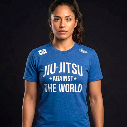 JIU-JITSU AGAINST THE WORLD • BLUE • T-Shirt