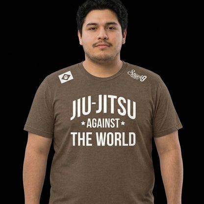JIU-JITSU AGAINST THE WORLD • BROWN • T-Shirt