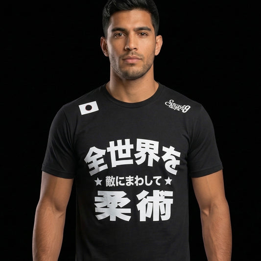 Jiu-Jitsu Against The World-Japanese • T-Shirt