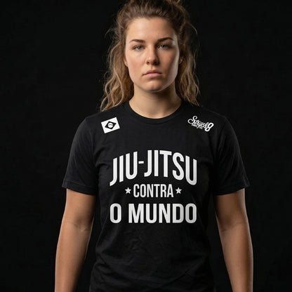 Jiu-Jitsu Against The World- Portuguese • T-Shirt