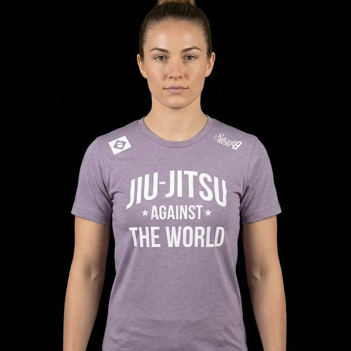 JIU-JITSU AGAINST THE WORLD • PURPLE • T-Shirt