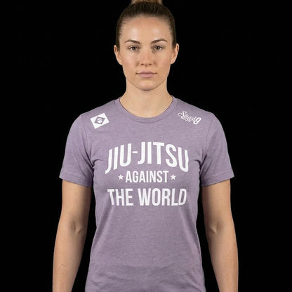 JIU-JITSU AGAINST THE WORLD • PURPLE • T-Shirt