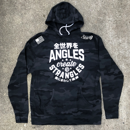 ANGLES CREATE STRANGLES • Hooded Sweatshirt