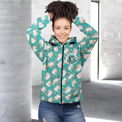 Caticorn • Zip Up Hooded Sweatshirt