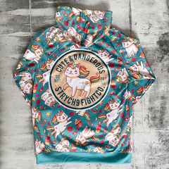 Caticorn • Zip Up Hooded Sweatshirt