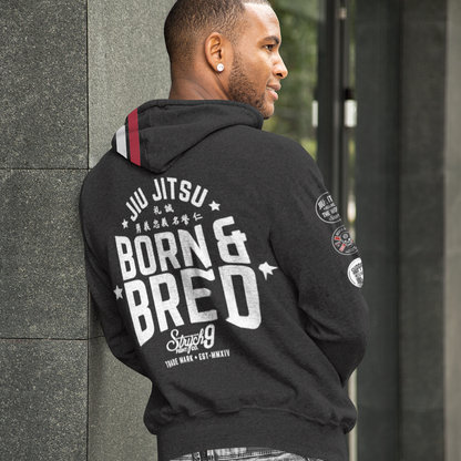 Born and Bred • All-Over Print Hooded Sweatshirt