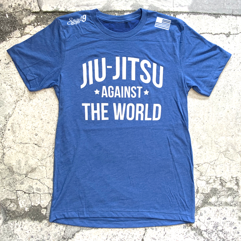 JIU-JITSU AGAINST THE WORLD • BLUE • T-Shirt