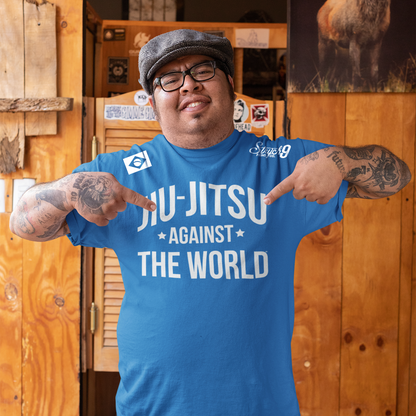 JIU-JITSU AGAINST THE WORLD • BLUE • T-Shirt