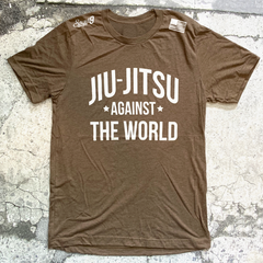 JIU-JITSU AGAINST THE WORLD • BROWN • T-Shirt