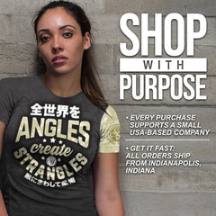 ANGLES CREATE STRANGLES • Rash Guard