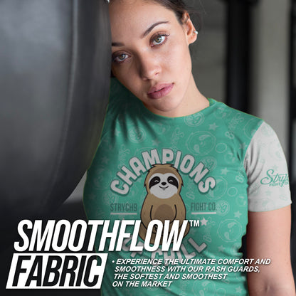 Champions Of Chill • Sloth Rash Guard