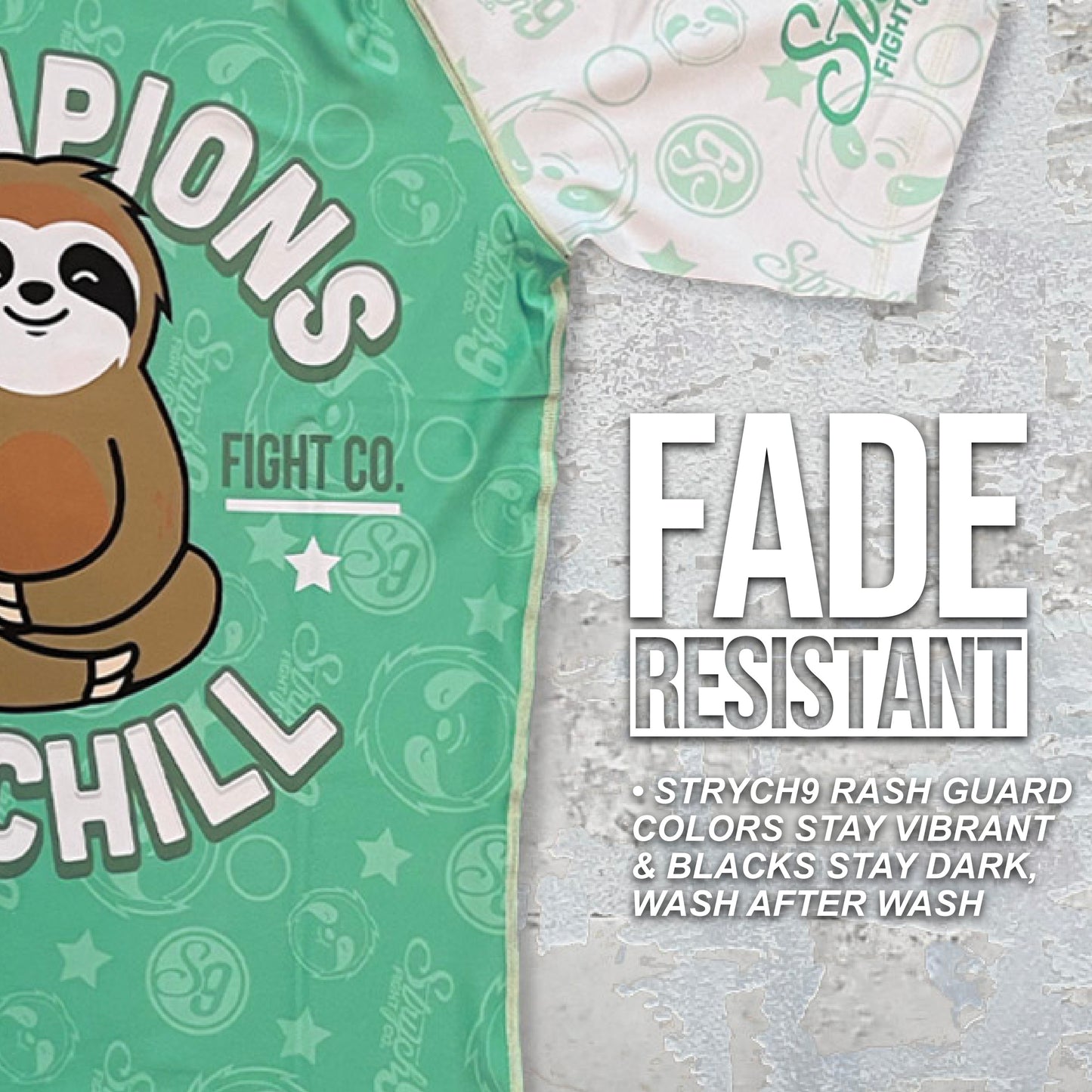 Champions Of Chill • Sloth Rash Guard