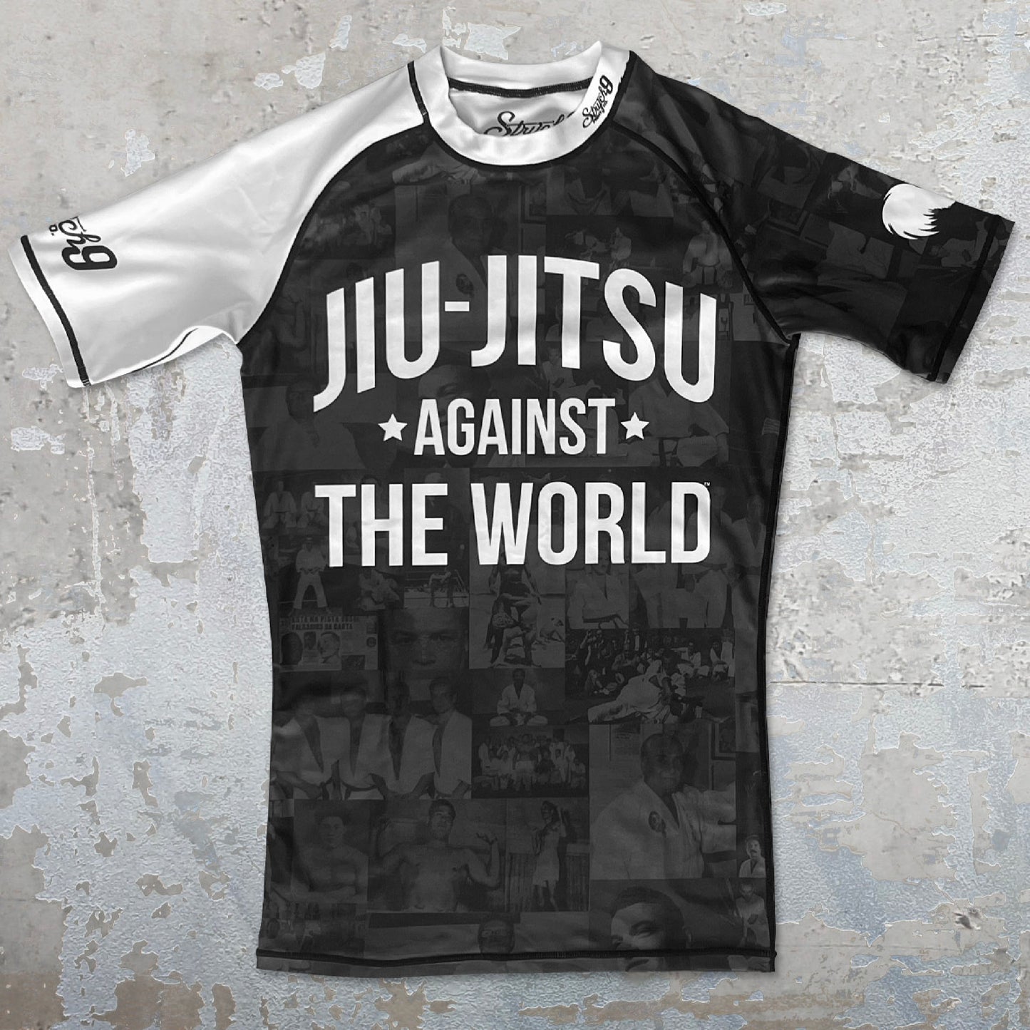 JIU JITSU AGAINST THE WORLD • White Belt Rash Guard