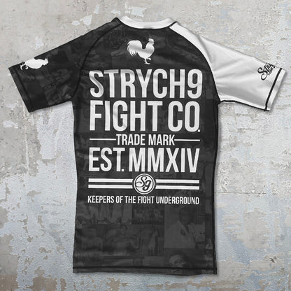 JIU JITSU AGAINST THE WORLD • White Belt Rash Guard