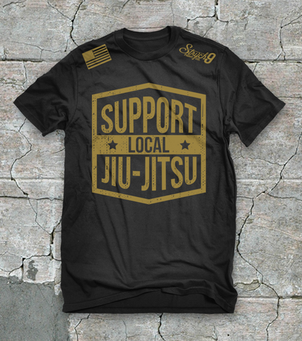 Support Local Jiu-Jitsu • T-Shirt - Strych9