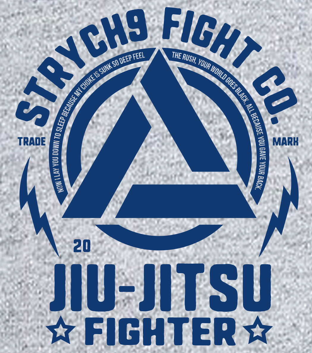 Jiu-Jitsu Fighter • Hooded Sweatshirt - Strych9