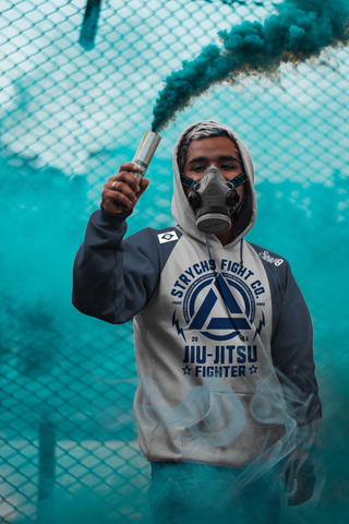 Jiu-Jitsu Fighter • Hooded Sweatshirt - Strych9