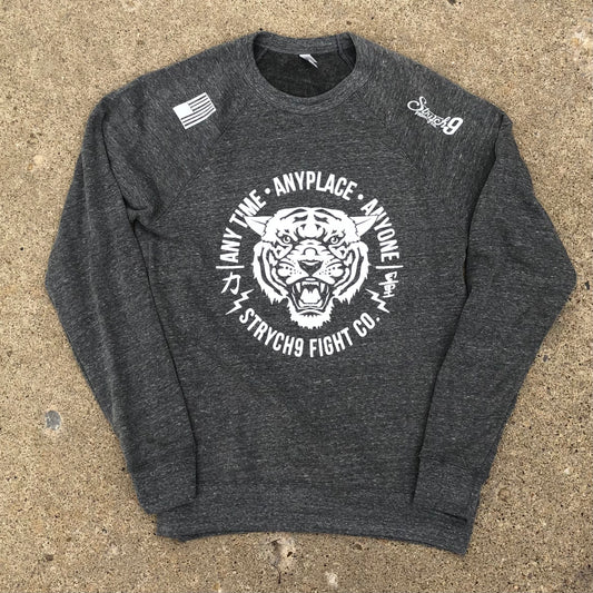 Any time Anyplace Anyone • Triblend Sweatshirt